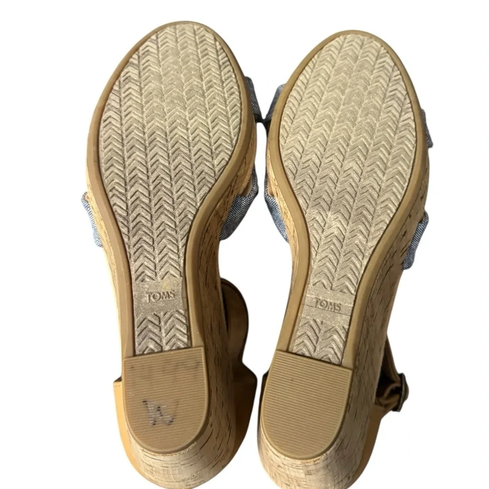 TOMS  Sienna wedge sandals Size 9.5